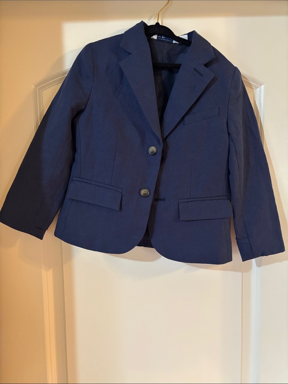 Janie and Jack Navy Blue Kids' Blazer